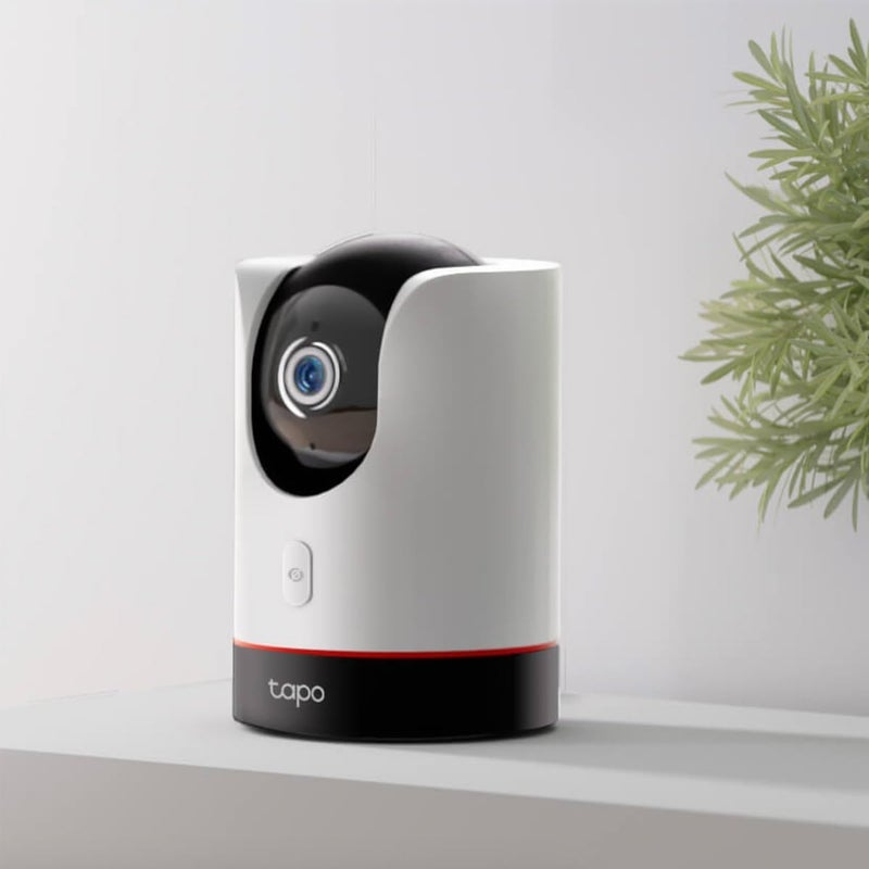 tapo TP-Link 2K QHD Pan/Tilt Wi-Fi Camera | Apple HomeKit | Physical Privacy Mode | Color Night Vision | Motion Tracking | 2-Way Audio | Local/Cloud Storage | Works w/Alexa&Google Home | ( C225) - Image 2